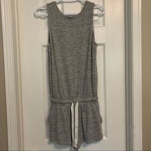 Wilfred Free Grey Jersey Knit Romper